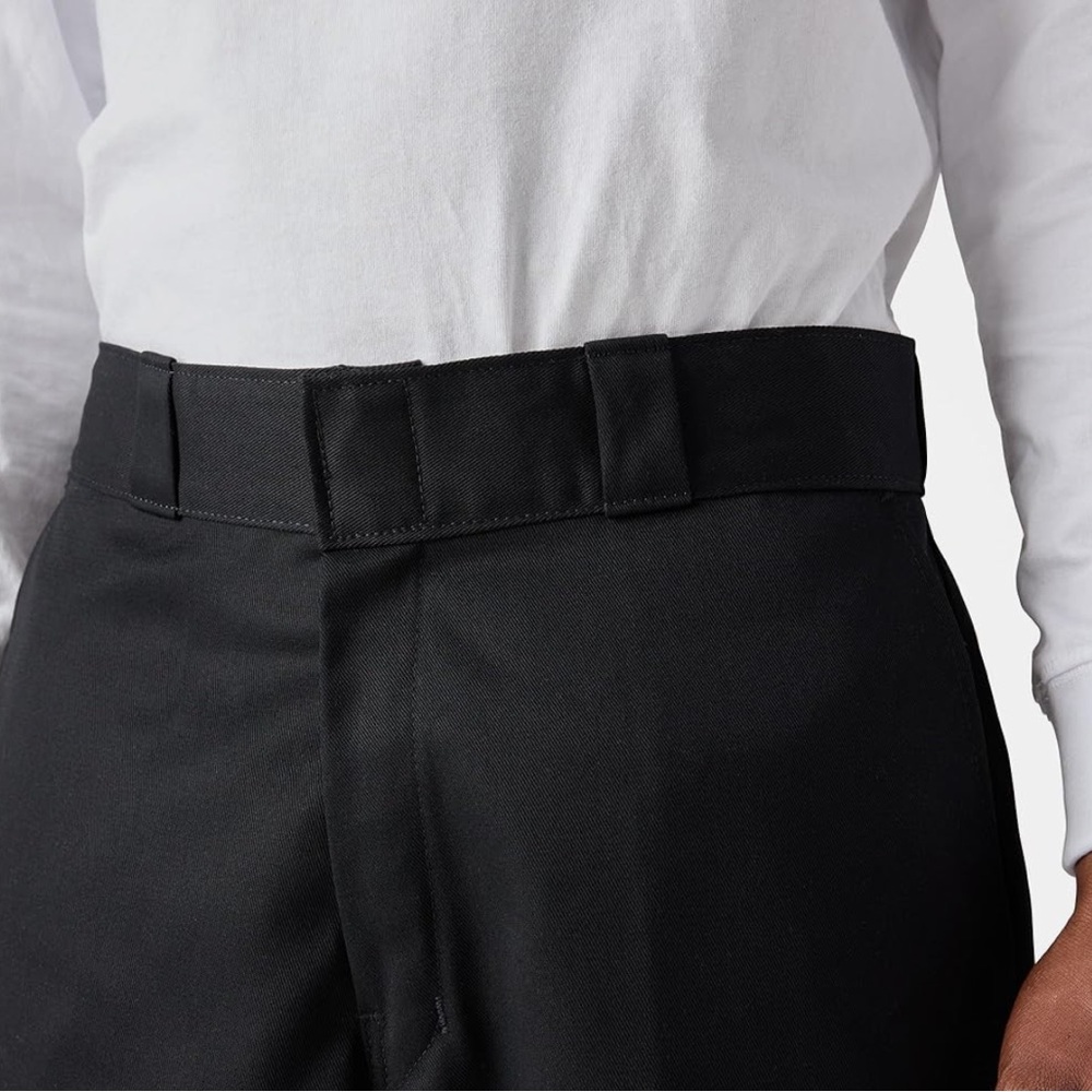 Dickies Flex Twill Straight Leg Loose Fit Black Pants - Picture 9 of 10